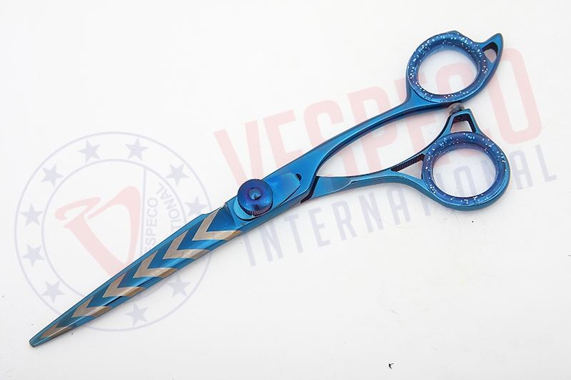 Blue Titanium Coating Scissors